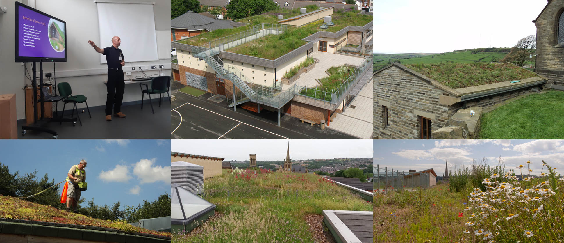 Green Estates CIC talk on green roofs at All Urban pop up