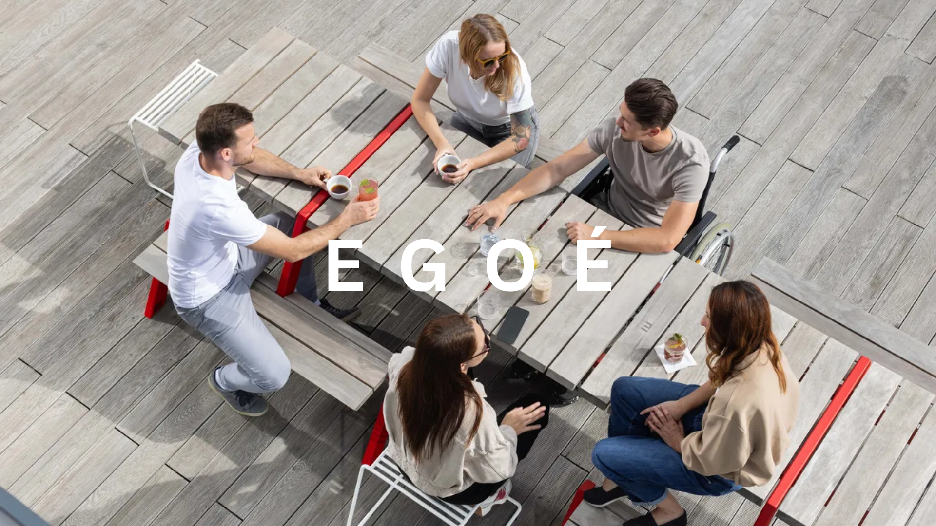 Egoe public bike rack